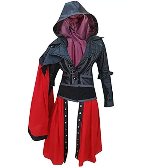 Assassins Creed Syndicate Evie Frye Leather Costume Coat