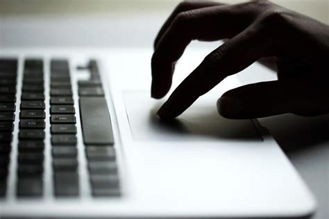 Premium Photo | Using laptop