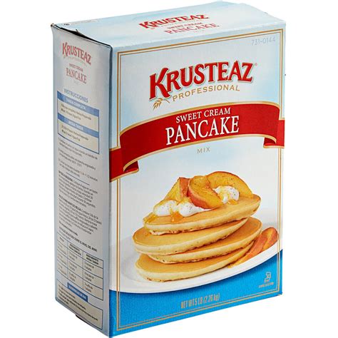 Krusteaz Professional 5 Lb Sweet Cream Pancake Mix 6 Case