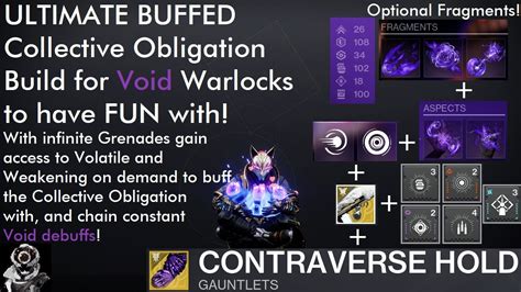 Collective Obligation Warlock Build