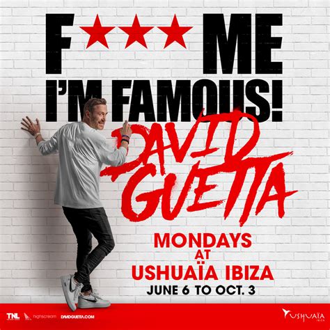 David Guetta é o novo residente do Ushuaïa Ibiza sua marca F ME