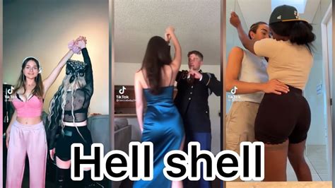 Hell Shell Tiktok Compilation Challenge Trendshake That Butt Youtube