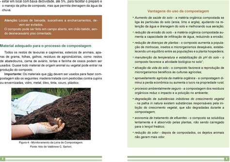 Cartilha Para Agricultores Compostagem Produ O De Fertilizantes A