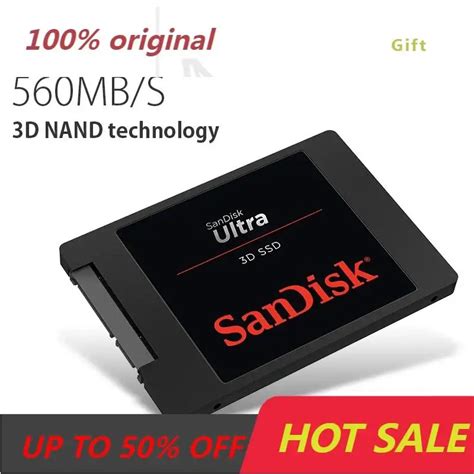 SanDisk SSD Твердотельный диск Ultra 3D Внутренний 250 ГБ 1 ТБ 2 ТБ ...