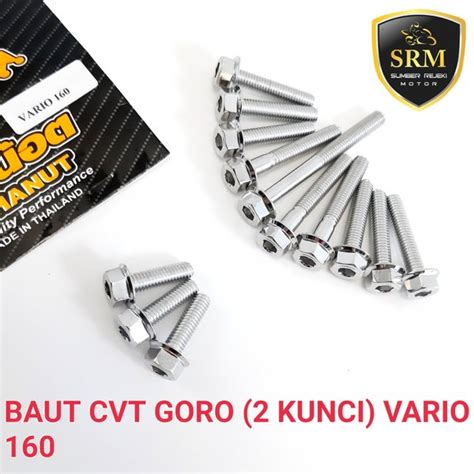 Jual Baut Cvt Goro Kunci Vario Silver Di Lapak Sumber Rejeki