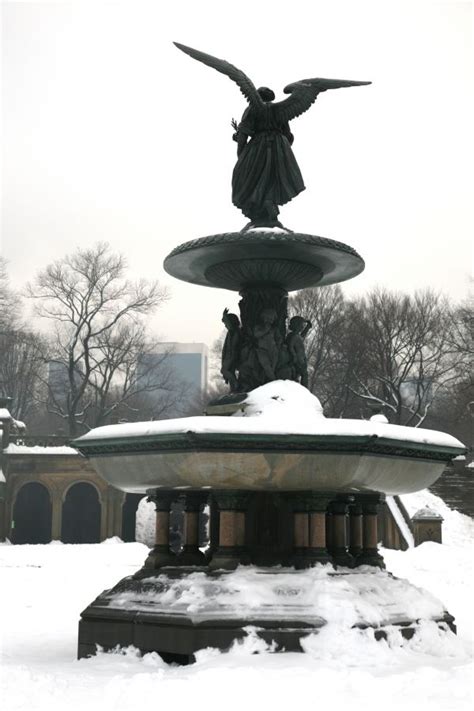 Free Images Tree Snow Winter Flower Monument Statue Reflection