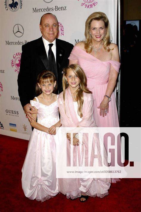 Nancy Davis Husband Ken Rickel And Daughters Mariella And Isabella