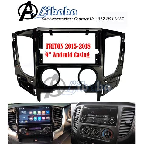 Mitsubishi Triton Android Monitor Player Casing Plug And