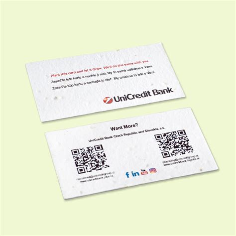 Plantable Seed Paper Business Card - Digital – plantableseedpaper