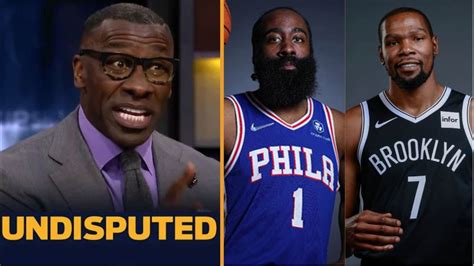 UNDISPUTED Shannon Reacts Kevin Durant And Harden Reportedly Clashed