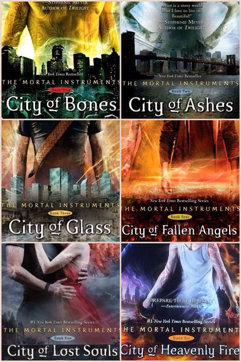 City Of Bones Series Cassandra Clare •city Of Bones •city Of Ashes •city Of Glass •city Of