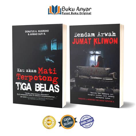 Jual Novel Horor Dendam Arwah Jumat Kliwon Dan Kau Akan Mati Terpotong