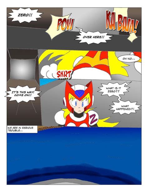 Mega Man X Comic X1 Part2 By So6w On Deviantart