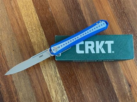 Crkt 6710 Stickler Assisted Flipper Knife Aluminum Handle 338