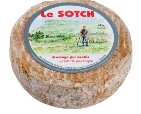 Tomme De Brebis Au Lait Cru Fermier Sotch De La Compagnie Des