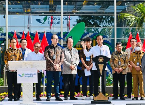 Sekretariat Kabinet Republik Indonesia Peresmian Mayapada Hospital