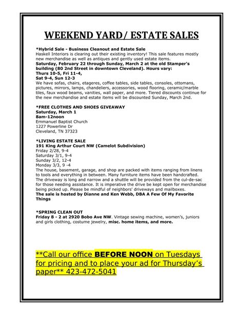 Cleveland Daily Banner: Local Obituaries and Tributes 6