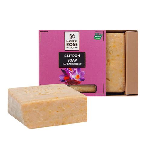 Organic Saffron Soap Al Saad Rose