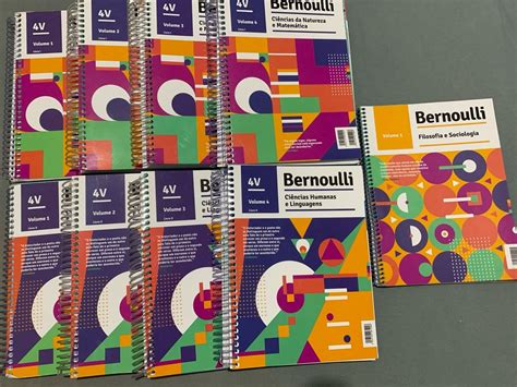 Apostilas Bernoulli V Livro Bernoulli Usado Enjoei