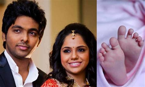 Baby Girl For GV Prakash And Saindhavi