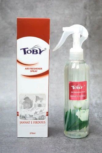 Toby Air Freshener Spray Jannat E Firdous At Rs Piece Air