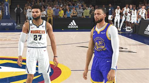 WARRIORS Vs NUGGETS Stephen Curry Vs Nikola Jokic INSANE REALISM