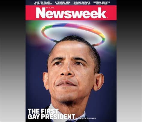 G Revista americana destaca Obama como primeiro presidente gay notícias em Mundo