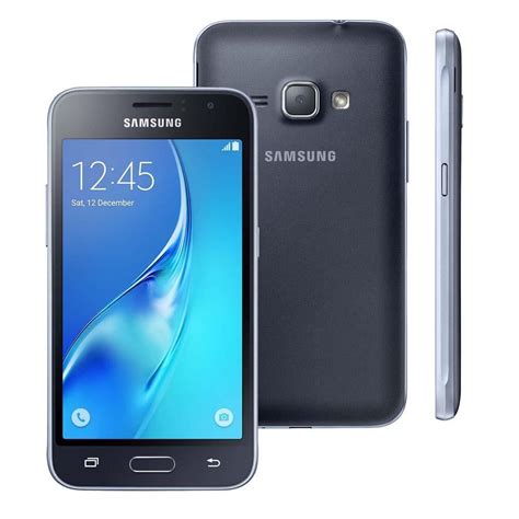 Smartphone Samsung Galaxy J Duos Preto Dual Chip Tela