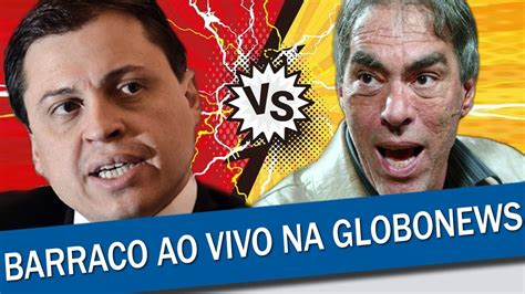 TRETA JORNALISTA DA GLOBONEWS BATEM BOCA AO VIVO APÓS FLÁVIO DINO SER