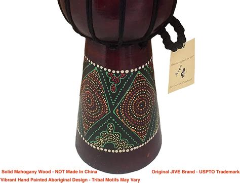 Folk And World Hand Drums Djembe Drum Bongo Congo Solid Wood African Hand