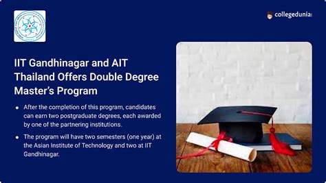 Iit Gandhinagar And Ait Thailand Collaborate To Offer Double Degree Master’s Program 2024 Apply