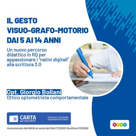 Il Gesto Visuo Grafo Motorio Dai Ai Anni Corsi E Concorsi