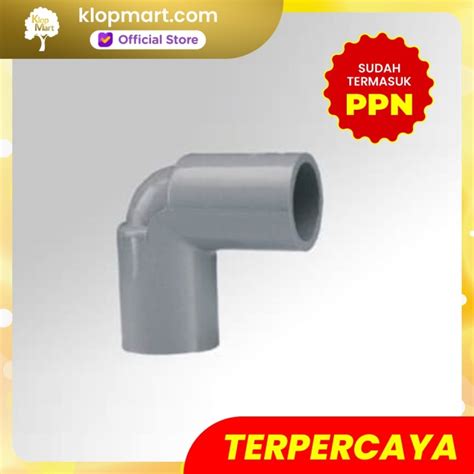 Jual Sambungan Pipa Fitting PVC Knee Knie AW 1 2 Elbow AW 1 2 Inc