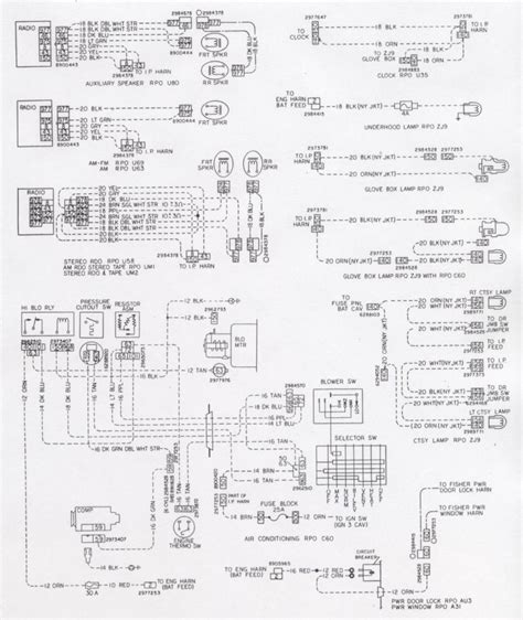 Third Gen Camaro Wiring Diagrams