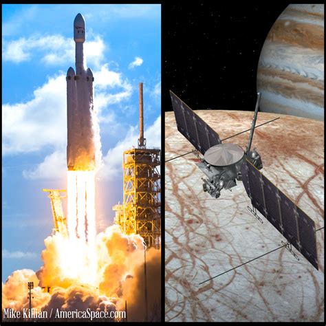 Falcon Heavy to Launch NASA Mission to Jupiter’s Moon Europa in 2024 ...