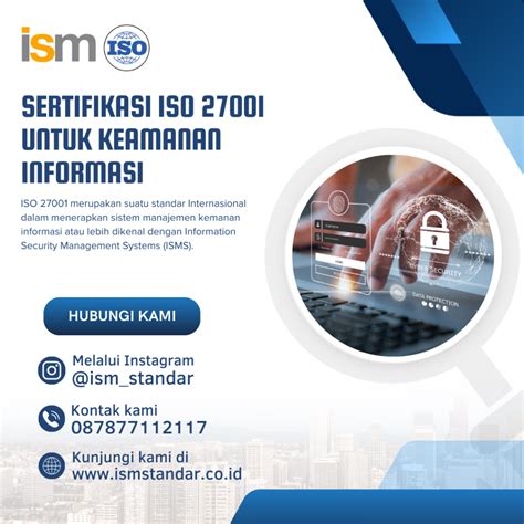 ISO 27001 KEAMANAN INFORMASI ISM Standar