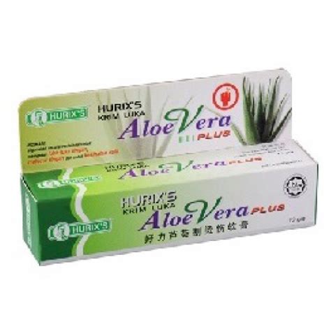 13g Hurixs Krim Luka Aloe Vera Plus Shopee Malaysia