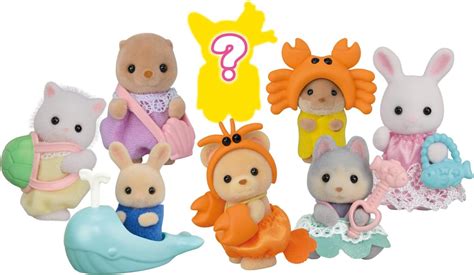 Calico Critters Baby Sea Friends Series Bolsas Ciegas Bolsa