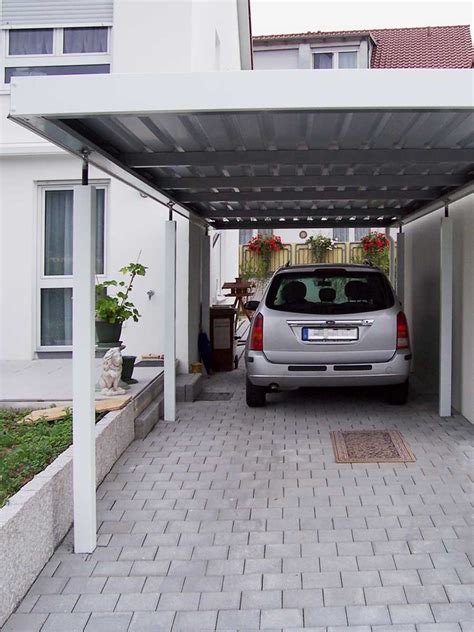 Langlebig Und Wetterfest Flexibler Carport Aus Beton Und Stahl