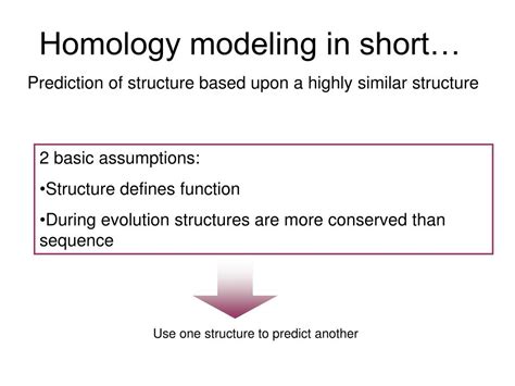 PPT - Applications of Homology Modeling PowerPoint Presentation, free download - ID:4120885