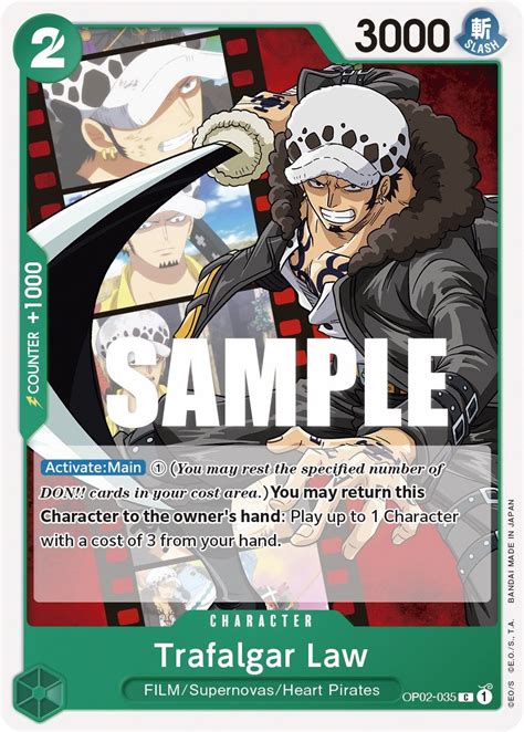 Trafalgar Law Op Paramount War One Piece Cardtrader