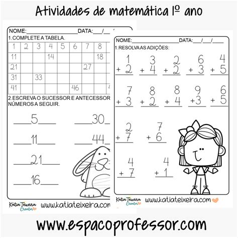 Atividade De Matematica Ano Sequencia Numerica Roaredu