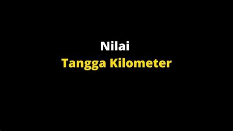 Menghitung Konversi Antar Satuan Panjang dengan Tangga Kilometer