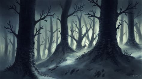 Dark Forest Drawing at GetDrawings | Free download