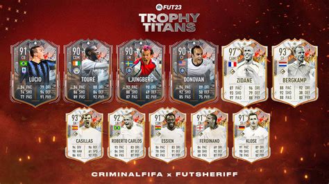 FIFA 23 Trophy Titans Leaks Full List Of FUT Heroes And Icons