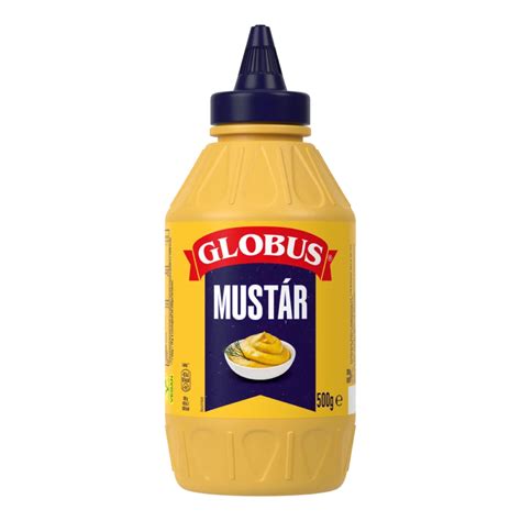 GLOBUS Mustard 500g / 17.63oz – Buy Online at HungarianCorner.com