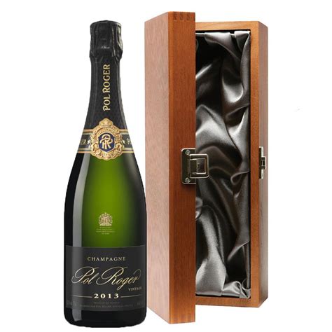 Luxury Gift Boxed Pol Roger Brut Vintage 2013 75cl Buy Online For