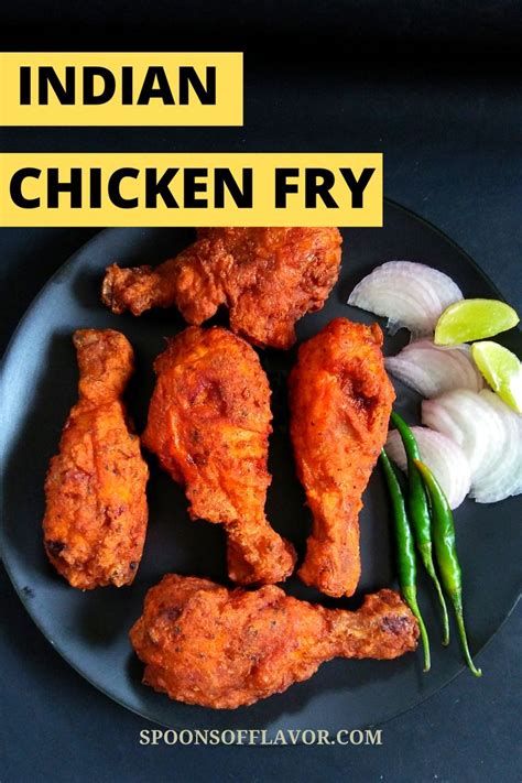 Fried Chicken Drumsticks Served On Platter Indian Chicken Fry Recipe Indian Fried Chicken