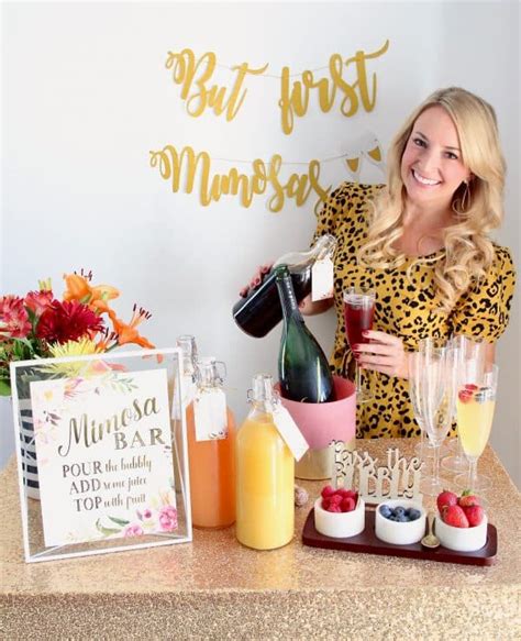 How To Make Your Own Mimosa Bar