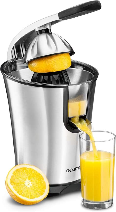 Gourmia Epj Electric Citrus Juicer Stainless India Ubuy